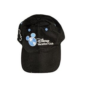 Disney Vacation Club Cap, Black, Blue Mickey Mouse logo